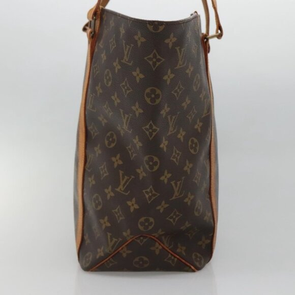 LOUIS VUITTON Monogram Sac Shopping Tote Bag LV Auth - Picture 4 of 16